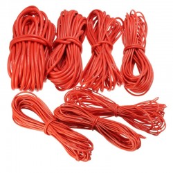 10 Meter Red Silicone Wire Cable 10/12/14/16/18/20/22AWG Flexible Cable