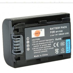 DSTE NP-FH50 Battery + US Plugsss Charger for Sony DSC-HX1, HX100, HX200, A390, A290, A330, A230