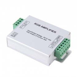 144W LED RGB Amplifier For 3528/5050 SMD RGB LED Strip Lights 12V