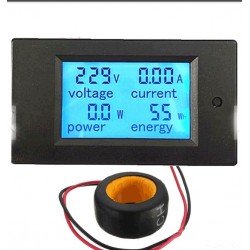100A Power Monitor Module AC Meter Panel